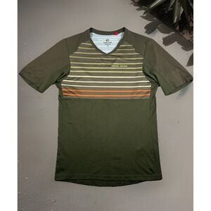 Pearl Izumi Green and Orange Men's Jersey